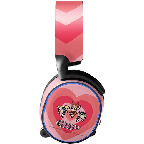 Cartoon Network Powerpuff Girls Hearts SteelSeries Arctis 3 Skin